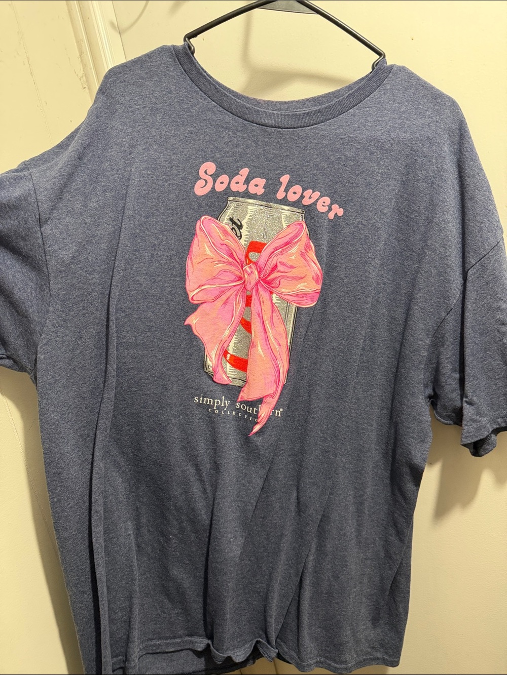 Simply Southern DIET COKE LOVER W/ BOW SHIRT